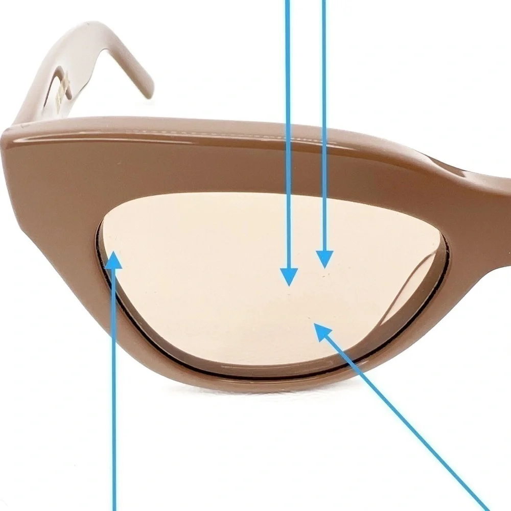 Harper Cat Eye Sunglasses by DL Eyewear Taupe (Brown/pink/gray) Acetate Cateye